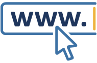 Website address icon.